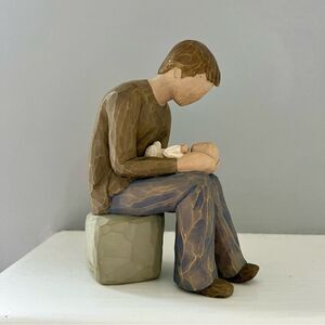 Willow Tree New Dad Figurine Like New Carved Collectible Statue Decor Gift
